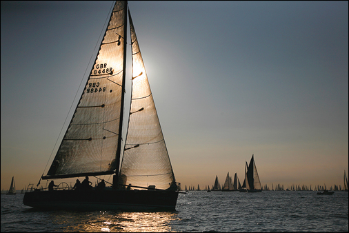 Round the Island yacht race. Photo © Patrick Eden